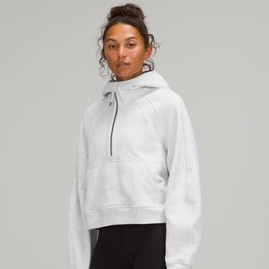 Lululemon oversized half zip scuba hoodie